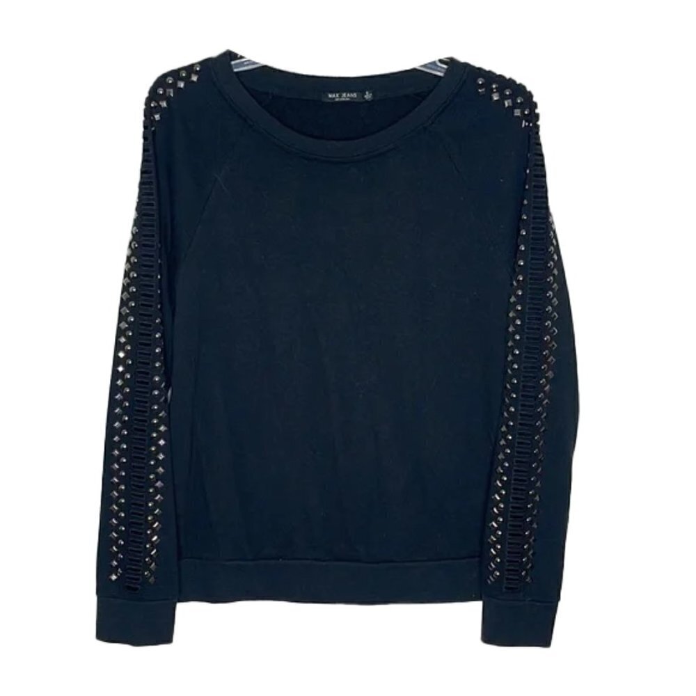 ❤️ MAX JEANS studded Sweatshirt Size S